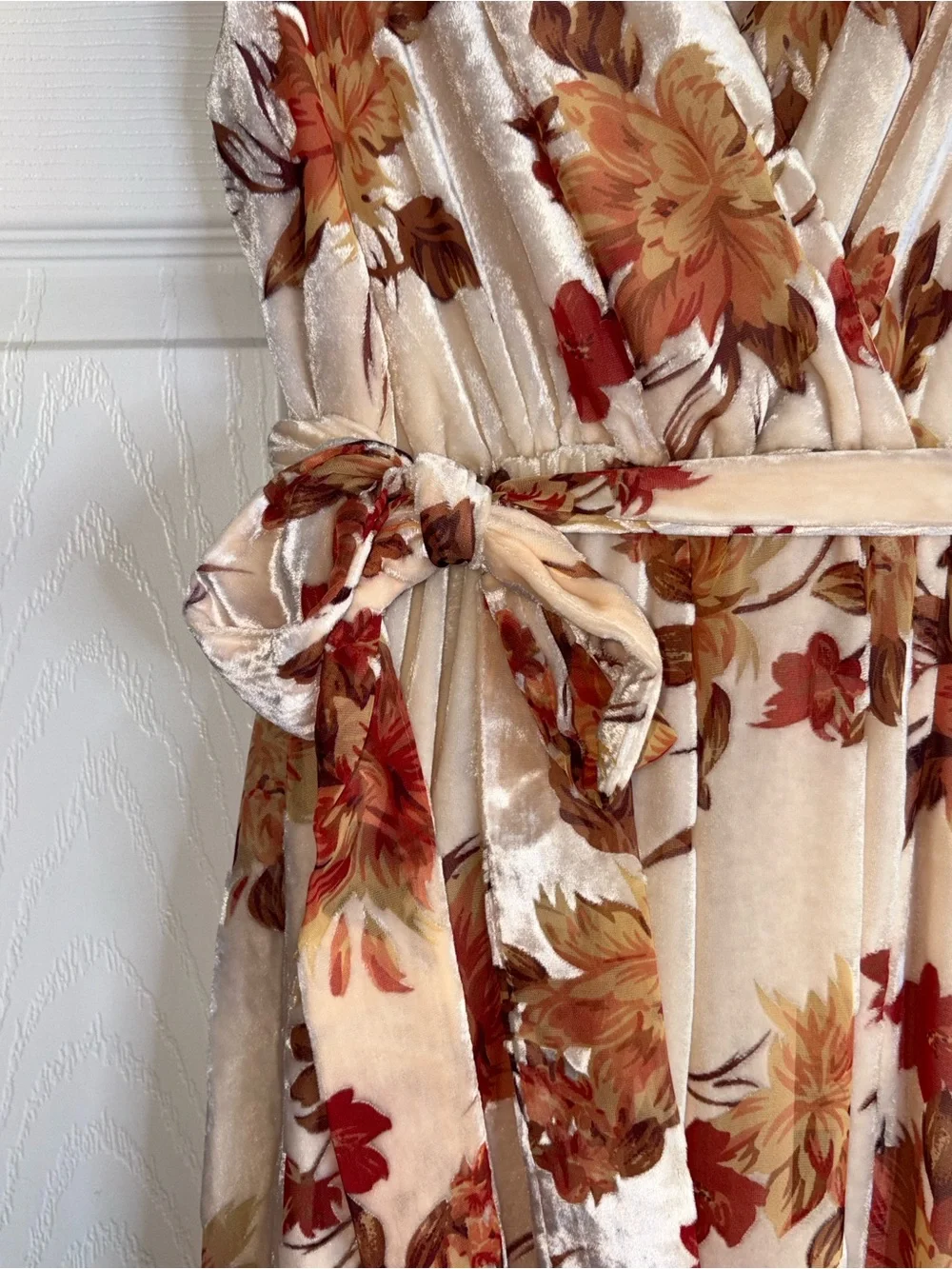 Baltic Born Cream Floral Maxi Dress - Picture 4 of 16